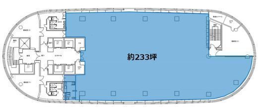 サンシャインシティアネックスビル 8階 間取り図
