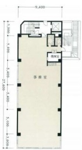 岩波書店アネックスビル 5階 間取り図