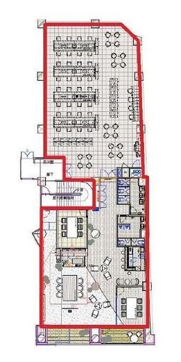 グランファースト新宿御苑 1階 間取り図