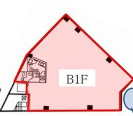 メットライフ元赤坂ウエスト B1階 間取り図