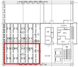 三友常盤橋ビル 8階 間取り図