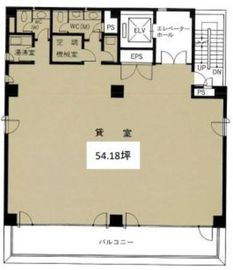 第二中村ビル 7階 間取り図