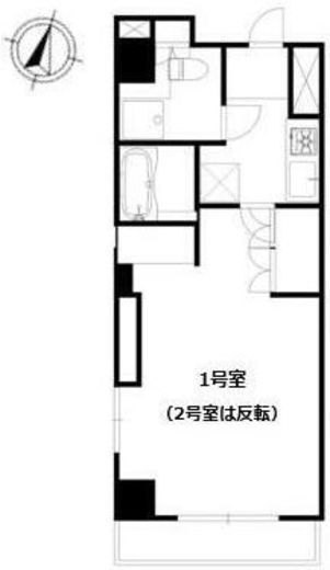 フォレシティ九段 502 間取り図