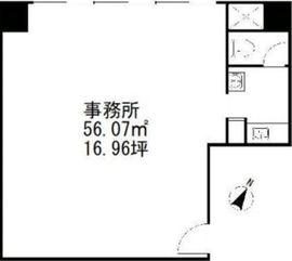 桜ビル 401 間取り図