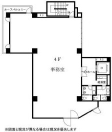 東英小川町ビル 4階 間取り図