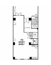 OK司ビル 1階 間取り図