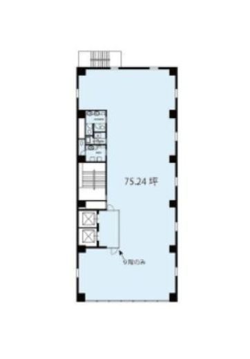 ハリファックス御成門ビル 3階 間取り図