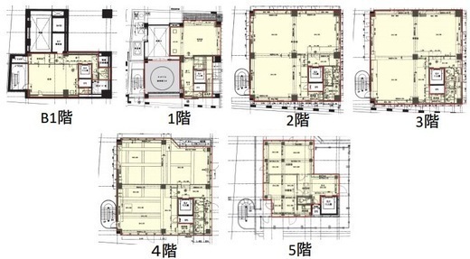 BXIビル 一棟 間取り図