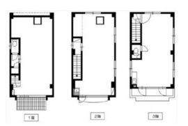 日宝御茶ノ水Piccolo 1-3階 間取り図