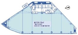六本木ヒルズクロスポイント 7階 間取り図