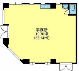 新宿区早稲田町 1階 間取り図