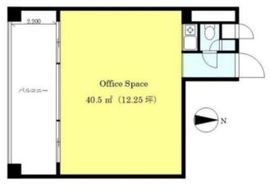 サンライトグリーンビル 501 間取り図