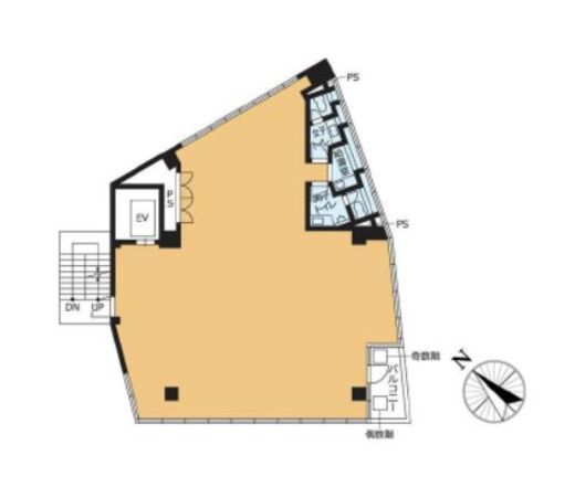 VORT外苑前Ⅲ 6階 間取り図