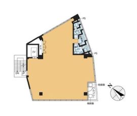 VORT外苑前Ⅲ 6階 間取り図