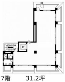 日本橋人形町プレイス 7階 間取り図