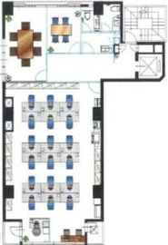 ユースクエア平河町(旧:平河町グラスゲート) 5階 間取り図