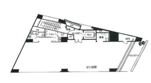 第三都ビル 7階 間取り図