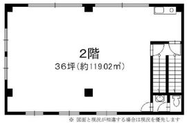 坂本ビル 2階 間取り図