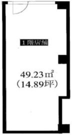カトルズ代官山 1階 間取り図