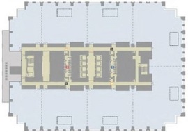 神谷町トラストタワー 25階 間取り図