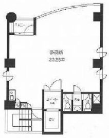 麹町KYビル 9階 間取り図