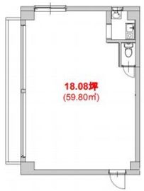 ベラコート渋谷 203 間取り図