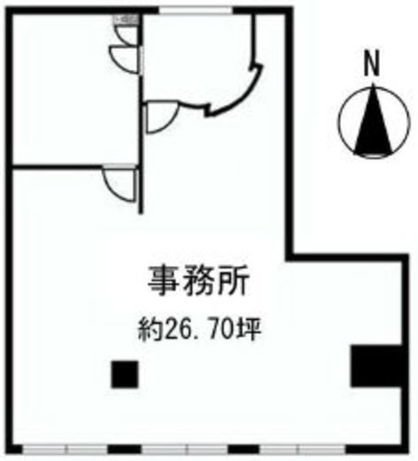 アイタウン・プラザ 2階 間取り図