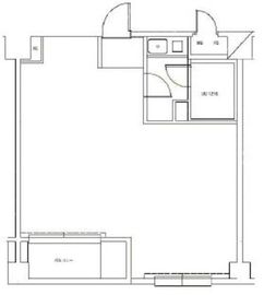 DUO西新宿 1008 間取り図