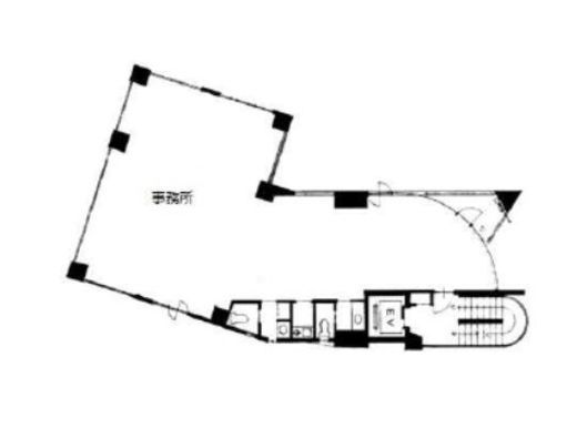 WATANABEビル 5階 間取り図