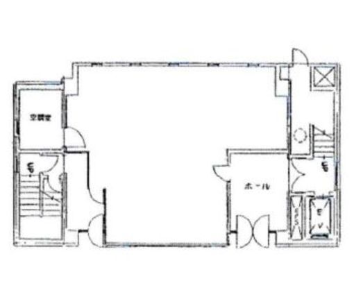 廣瀬第3ビル 1階 間取り図
