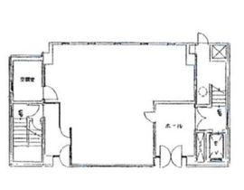 廣瀬第3ビル 1階 間取り図