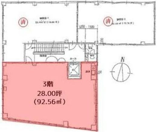 半蔵門ウッドフィールド 3階1 間取り図