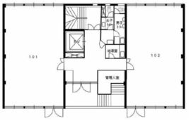 宗保第2ビル 101 間取り図