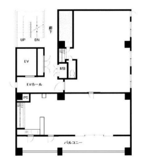 ディアシティ赤坂東館 501 間取り図