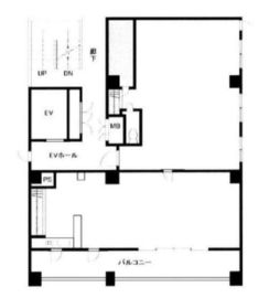 ディアシティ赤坂東館 501 間取り図