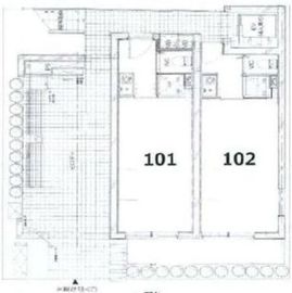 シダーテラス番町 102 間取り図