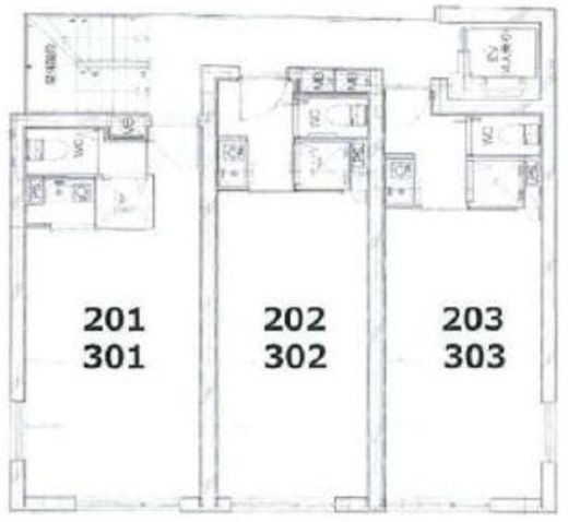 シダーテラス番町 301 間取り図