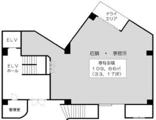 九段NIビル 1階 間取り図