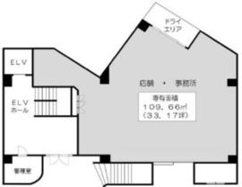 九段NIビル 1階 間取り図