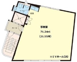 トースイビル 3階 間取り図