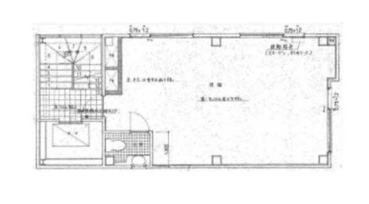 東京神田ビル 2階 間取り図