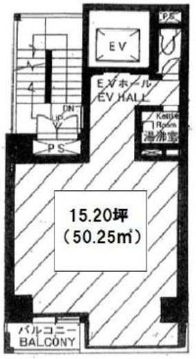 プリザイド御茶ノ水ビル 6階 間取り図