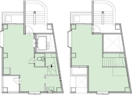 I・S四番町 7-8階 間取り図