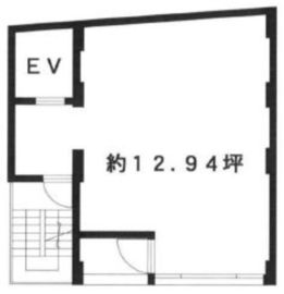 Time Zone 小町ビル 4階 間取り図