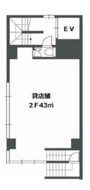 カリガネビル 2階 間取り図