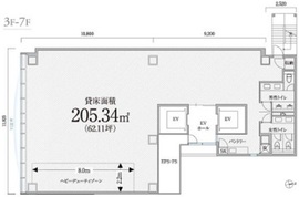 PMO神田岩本町 4階 間取り図