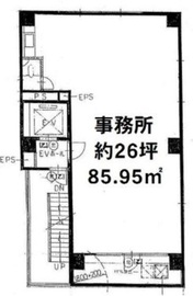 ILLUMIRISE神保町(旧:映文社ビル) 4階 間取り図