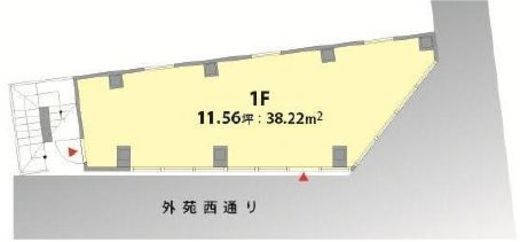 ver bldg. 1階 間取り図