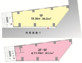 ver bldg. 1-5階 間取り図