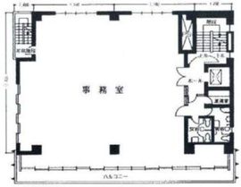 ムツミビルヂング 6階 間取り図